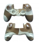 Silicona Blanca-Marrón Dualshock 4