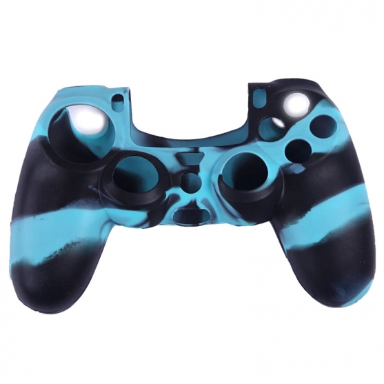 Silicona Negra-Azul Dualshock 4