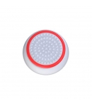 Grip Translucido y Rojo Punteado Dualshock 4