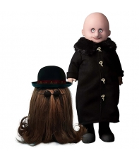 Figura The Addams Family, Fester and It LDD Mezco, 24 y 13 cm.