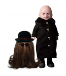 Figura The Addams Family, Fester and It LDD Mezco, 24 y 13 cm.