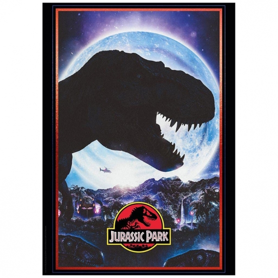 Litografía Jurassic Park