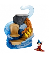 Figura Disney Mickey The True Original, The Sorcerer's Apprentice Nano Scene Metalfigs 16 cm