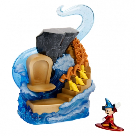 Figura Disney Mickey The True Original, The Sorcerer's Apprentice Nano Scene Metalfigs 16 cm
