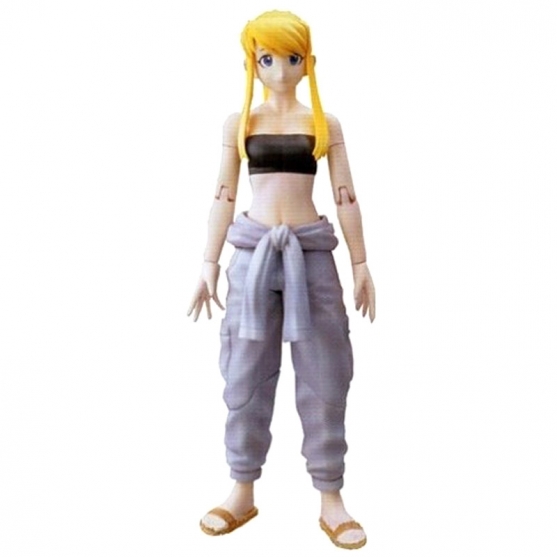 Figura Articulada Fullmetal Alchemist, Winry Rockbell Vol.3 Play Arts 14 cm