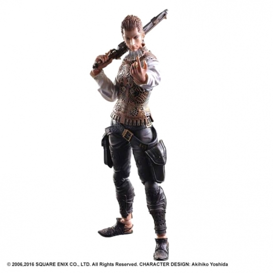 Figura Articulada Final Fantasy XII, Balthier Play Arts 22 cm