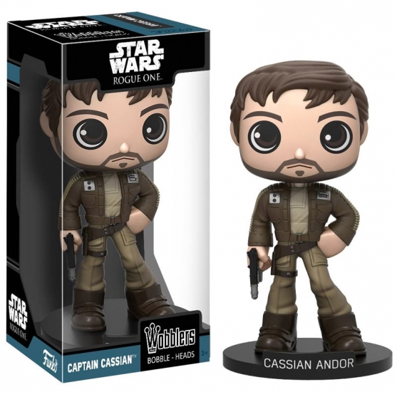 Figura Star Wars Rogue One, Captain Cassian Wobblers 14 cm