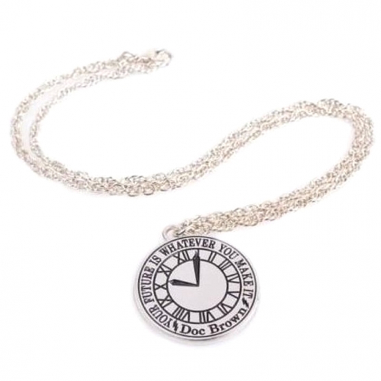 Cadena con Colgante Back to the Future (Regreso al Futuro) Reloj