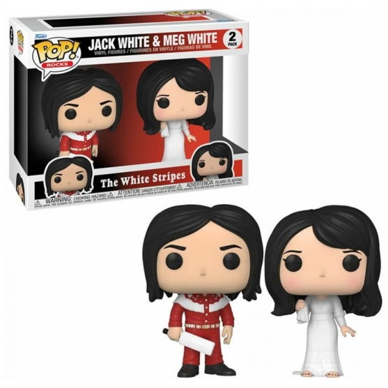 Pop! Rocks Jack White & Meg White 2 Pack The White Stripes