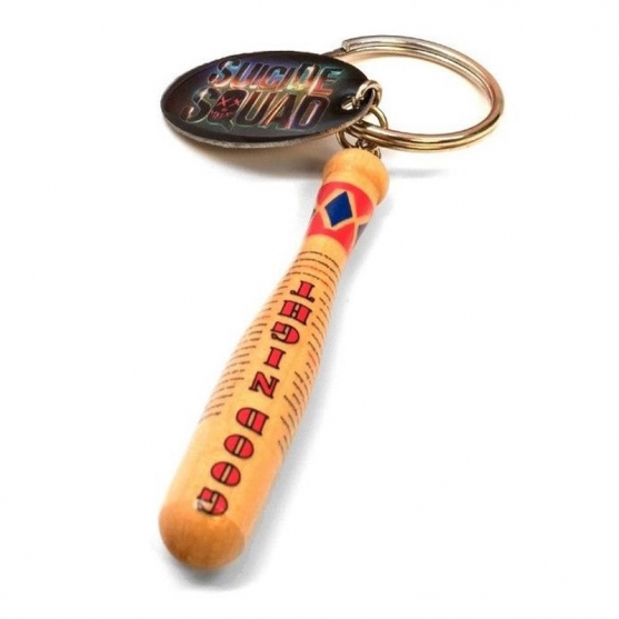 Llavero Dc Suicide Squad 3d, Bate Good Night Harley Quinn