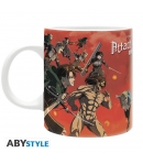 Taza Attack on Titan, Battle scene season 4, 320 ml