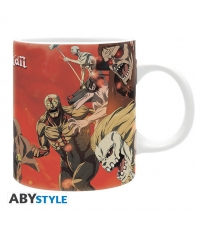 Taza Attack on Titan, Battle scene season 4, 320 ml