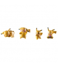 Set Figuras Pokémon 025 Pikachu Tomy , de 2 a 4 cm