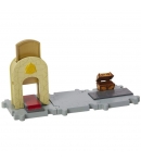 Figuras The Legend of Zelda, Ganondorf + Hyrule Castle, World of Nintendo Micro Land