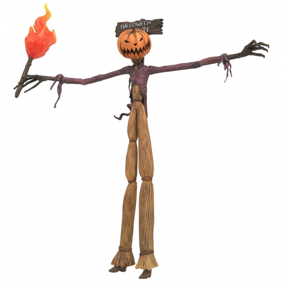 Figura Articulada Pesadilla antes de Navidad, Pumpkin King Diamond Select Toys 20 cm