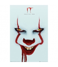 Poster It Chapter Two Pennywise Close Up, 91,5 x 61 cm