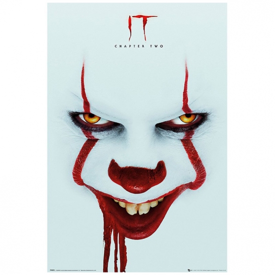 Poster It Chapter Two Pennywise Close Up, 91,5 x 61 cm