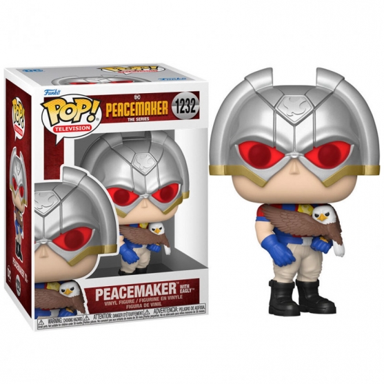 Pop! Television Peacemaker with Eagly 1232 Dc Peacemaker The Series