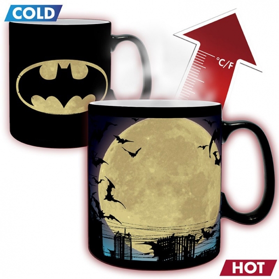 Taza Dc Batman The Dark Knight, Sensitiva al Calor 320 ml