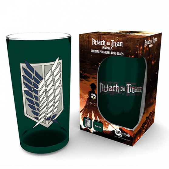 Vaso XXL Attack on Titan Scout 500 ml