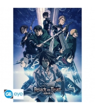 Poster Tela Enrollable Attack on Titan Part 1 Key Visual, 50 x 70 cm