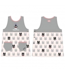 Delantal Studio Ghibli Nicky La Aprendiz de Bruja, Jiji Silueta