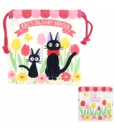 Bolsa Saco Studio Ghibli Nicky La Aprendiz de Bruja, Jiji y Kitten 20 x 19