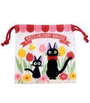 Bolsa Saco Studio Ghibli Nicky La Aprendiz de Bruja, Jiji y Kitten 20 x 19