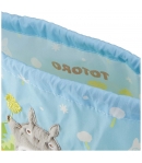 Bolsa Saco Studio Ghibli Mi Vecino Totoro, Totoro y Flores 17 x 26