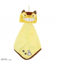Mini Toalla Pop-Up Mi Vecino Totoro, Gatobus 25 x 25 cm