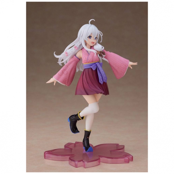 Figura Wandering Witch: The Journey Of Elaina, Elaina Sakura Japanese Kimono Ver. Coreful 20 Cm