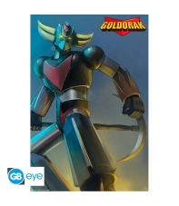 Poster Uforobot Grendizer, Grendizer con Hacha 91,5 x 61 cm