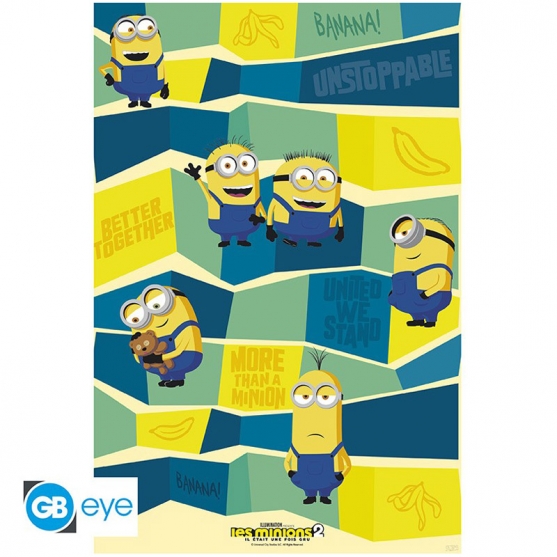 Poster Minions 2, Minions Everywhere 91,5 x 61 cm
