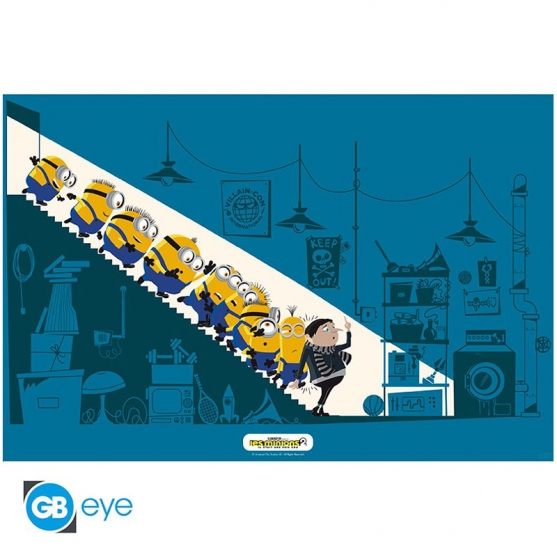 Poster Minions 2 The Rise of Gru, 91,5 x 61 cm