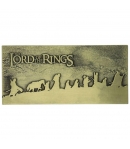 Placa Metálica El Señor de los Anillos The Fellowship