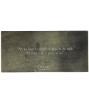 Placa Metálica El Señor de los Anillos The Fellowship