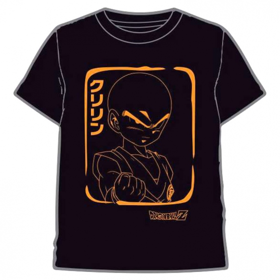 Camiseta Dragon Ball Z Krilin Silueta, Hombre