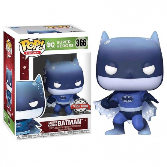 Pop! Heroes Silent Knight Batman 366 Dc Super Heroes