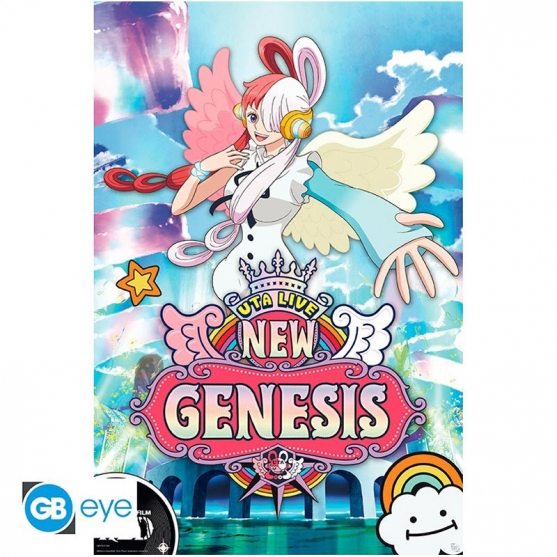 Poster One Piece Red Uta Live 91,5 x 61 cm