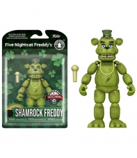 Figura Articulada Five Nights at Freddy's, Shamrock Freddy 14 cm