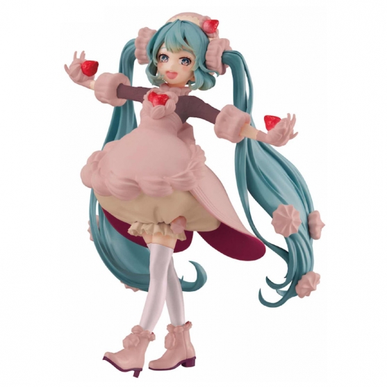 Figura Hatsune Miku Sweet Sweets Strawberry Choco Short Furyu 17 cm