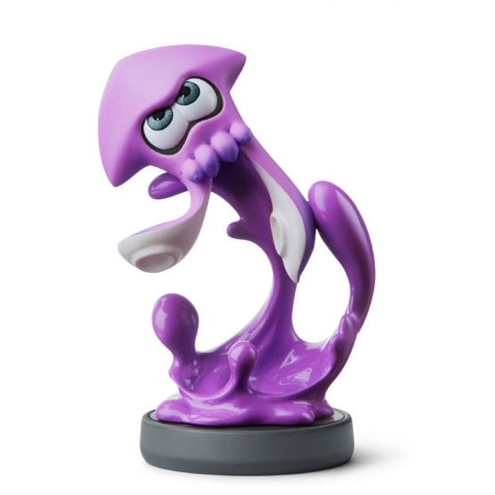Amiibo Splatoon Calamar Inkling Violeta
