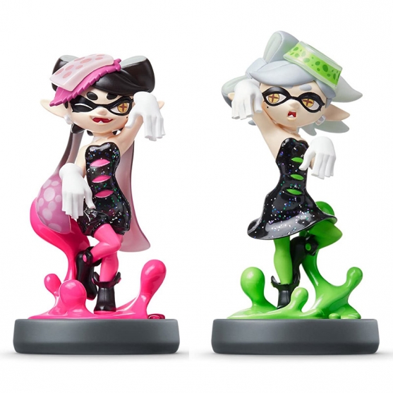 Amiibo Splatoon Callie & Marie (Squid Sisters Set Calamazones)