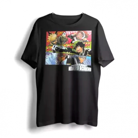 Camiseta My Hero Academia Viñetas, Adulto S