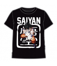Camiseta Dragon Ball Z Saiyan Goku, Adulto L