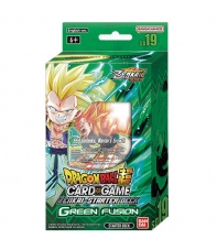 Juego de Cartas Dragon Ball Super Card Game Zenkai Started Deck, Green Fusion Sd19