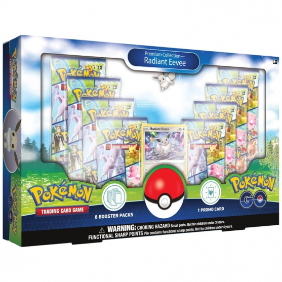 Juego de Cartas Pokémon Go Trading Card Game Premium Collection Radiant Eevee