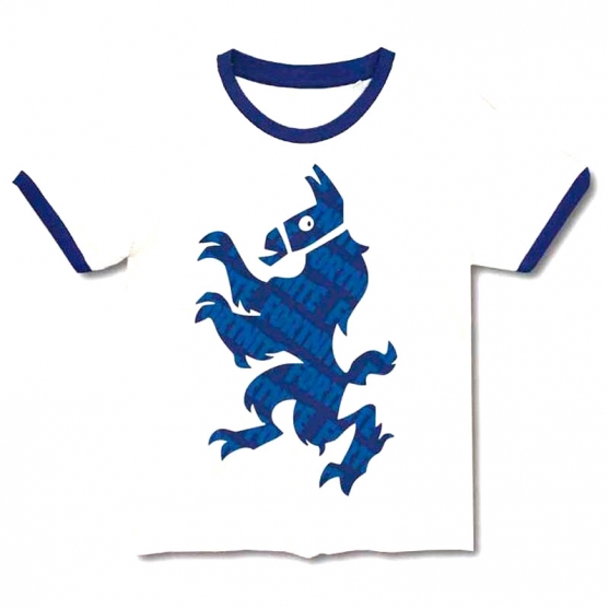 Camiseta Fortnite Llama Azul Niño