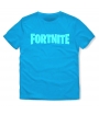 Camiseta Fortnite Logo Azul Niño 16 Años