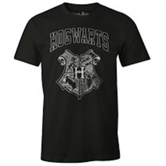 Camiseta Harry Potter Howgarts Escudo, Hombre